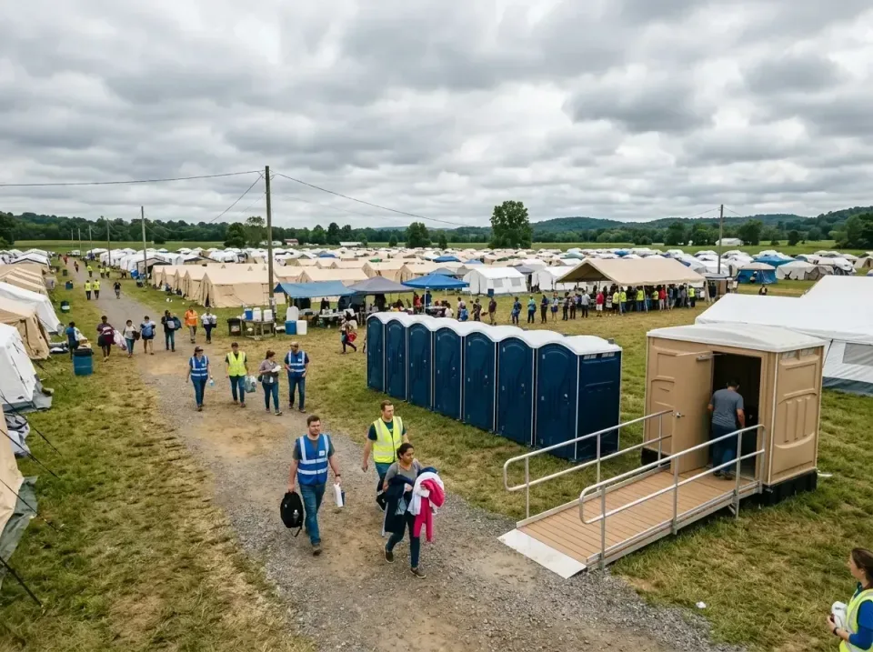 disaster-relief-camp-restrooms-010 — frequently asked questions, Dumpster & Portable Bathrooms Rental in Winamac, IN